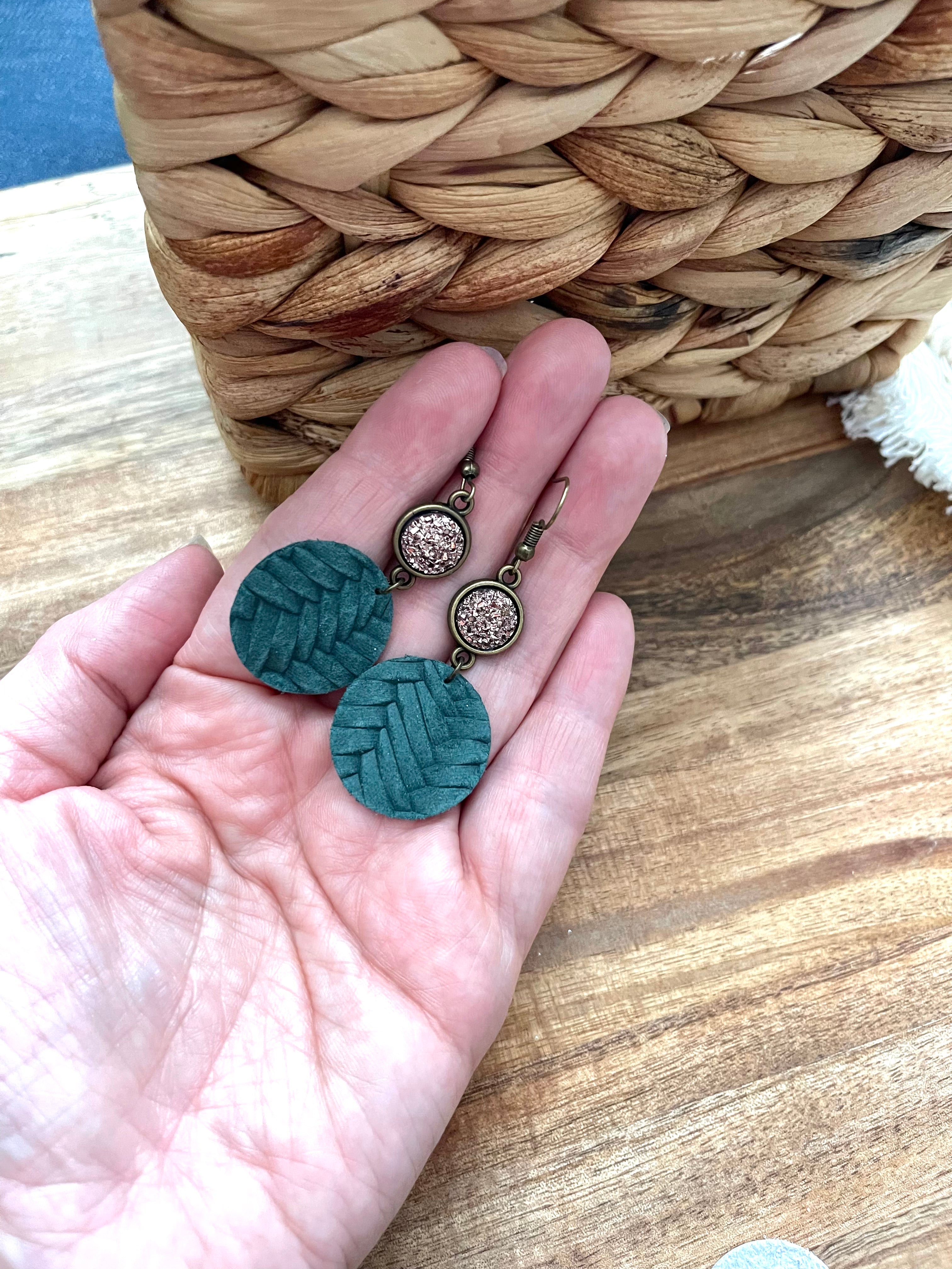 Leather Earrings